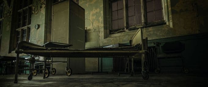 asylum bed